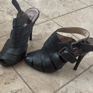 Michael Kors Black Strappy Heels